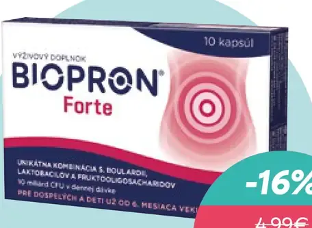 Biopron Forte 10 kapsúl