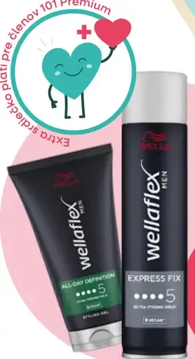 Wellaflex Men lak na vlasy