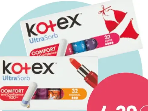 Kotex Tampóny