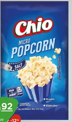 Chio popcorn do mikrovlnky solený