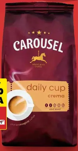 Carousel Káva zrnková daily cup crema