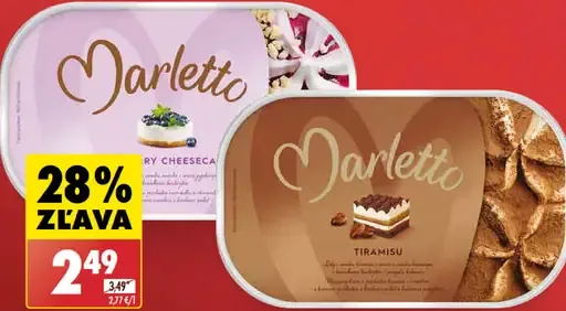Marletto Zmrzlina Tiramisu