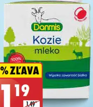 Dannis Kozie mlieko trvanlivé
