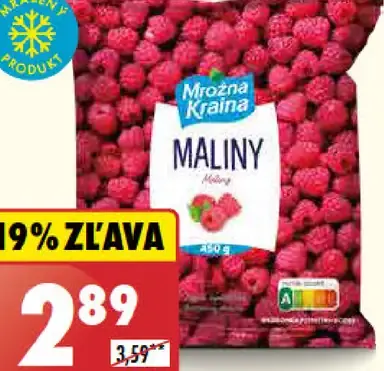 Mrožina Kraina Maliny mrazené