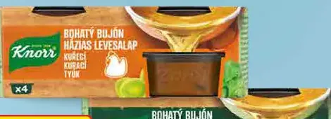 Knorr bujón rôzne druhy