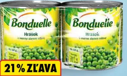 Bonduelle Hrášok