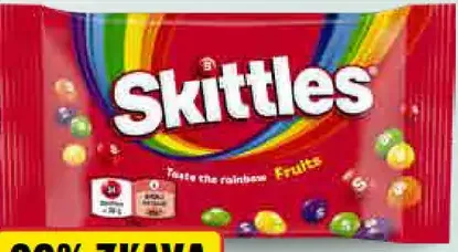 Skittles Cukríky ovocné