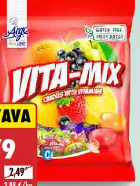 Argo Cukríky Vita-mix plnené