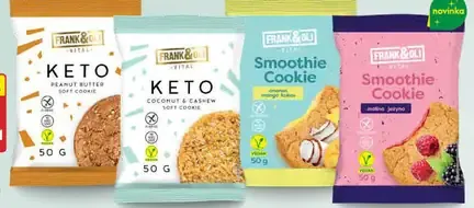 Frank & Oli Sušienky KETO Peanut Butter