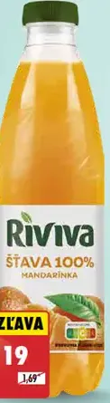 Mandarínková šťava Riviva