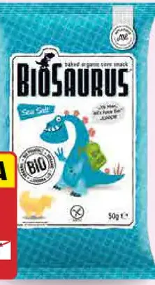 Biosaurus Kukuričný snack s morskou soľou