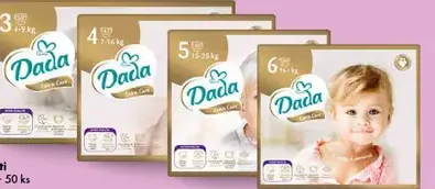 Dada Plienky rôzne veľkosti Extra Care