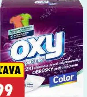 Obrúsky proti zafarbeniu OXY