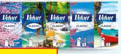 Velvet Vreckovky Classic 3-vrstvové