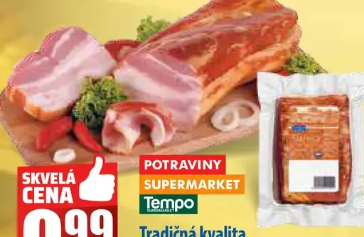 Tempo Tradičná kvalita Sedliacka slanina
