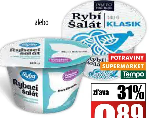 Ryba Rybie šaláty