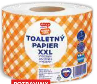 Toaletný papier 2-vrstvový