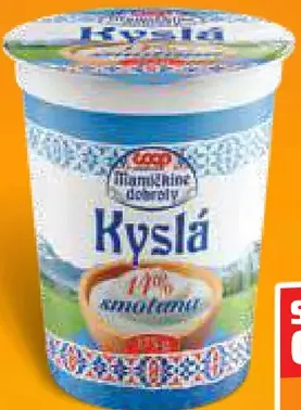 Mamická dobroty Smotana kyslá 14%