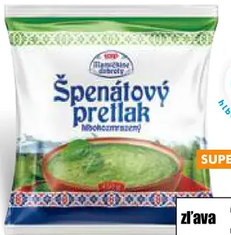 Mamičkine dobroty Špenátový pretlak