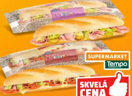 Tradičná kvaliteta Bageta debrecínska a Bageta šunková