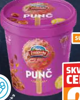 Zvolenský Smotanová zmrzlina punč