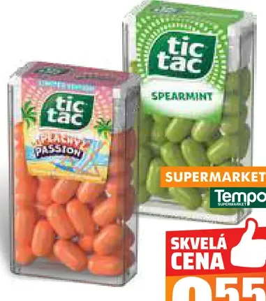 Tic Tac 2 druhy