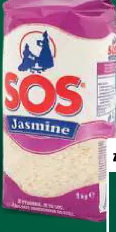 SOS Jasmine ryža