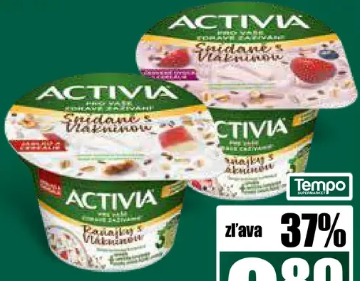 Activia cereálne raňajky