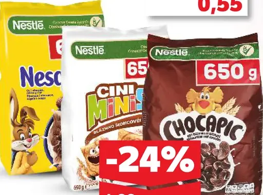 Nestlé cereálie