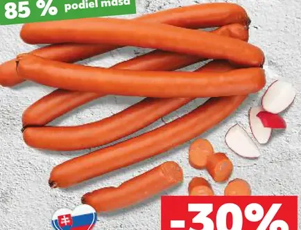 K-Purland Debrecínske párky
