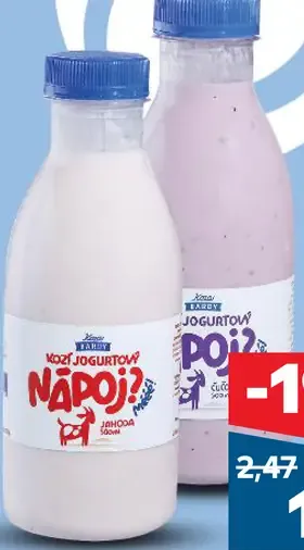Zvolenské Kozí jogurtový nápoj