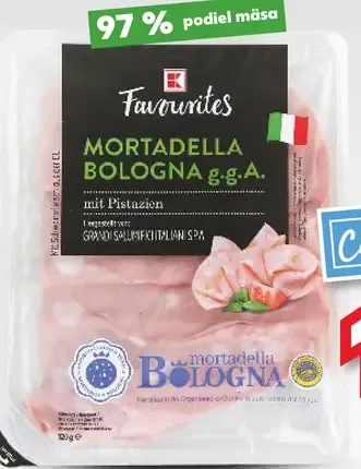 Favourites Mortadella Bologna s pistáciami