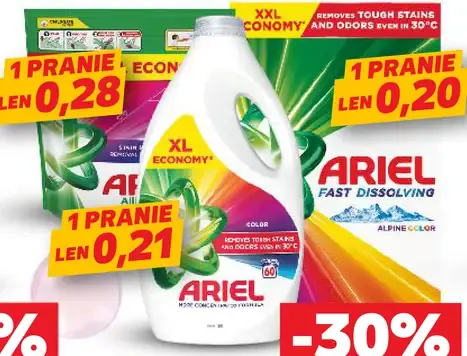 Ariel prací prostriedok