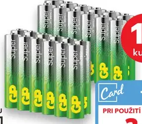 GP Alkalické batérie Super