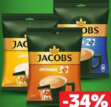Jacobs Porciovaný kávový nápoj