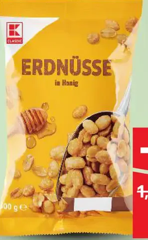 K-Classic Arašidy pražené s medom