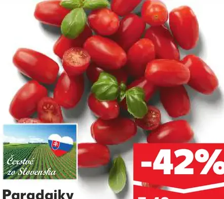 Paradajky Miniorama sladké