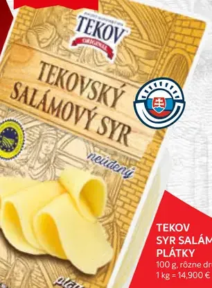 Tekov Slovenský Smotanový Syr