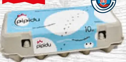 Pipidu Vajcia z Voľného Výbehu