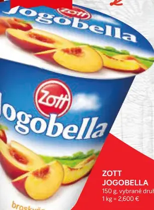 Zott Jogobella broskyňa