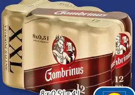 Gambrinus svetlý ležiak