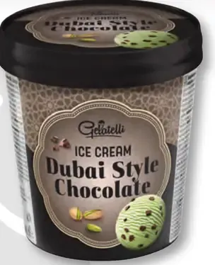 Gelatelli Premium čokoládovo-pistáciová zmrzlina