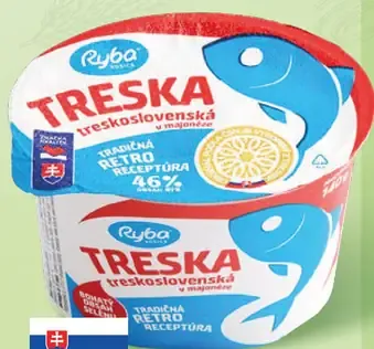 Ryba Treska v majonéze