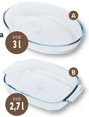 Livarno sklenená zapekacia forma