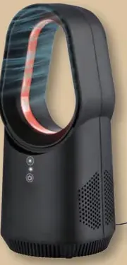 Stolný ventilátor bez rotora
