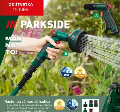 Parkside postrekovač