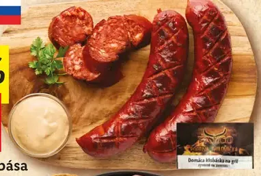 Domáca klobása na grilovanie