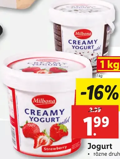 Milbona Creamy Yogurt