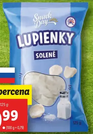 Snack Day Biele lupienky