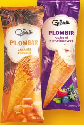 Gelatelli Plombir zmrzlina